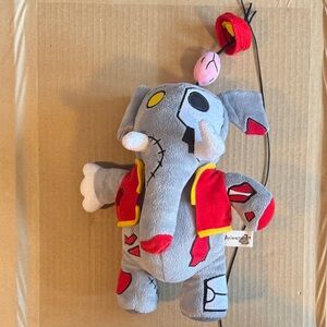 Horror Animazombs Thom the Elephant Animal Zombie Plush Brain